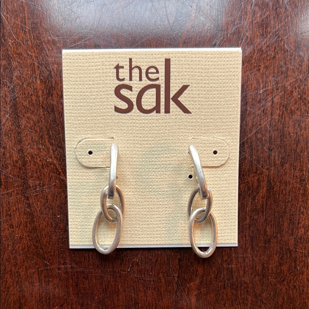 The Sak Silver-Tone Dangle Earrings 10$